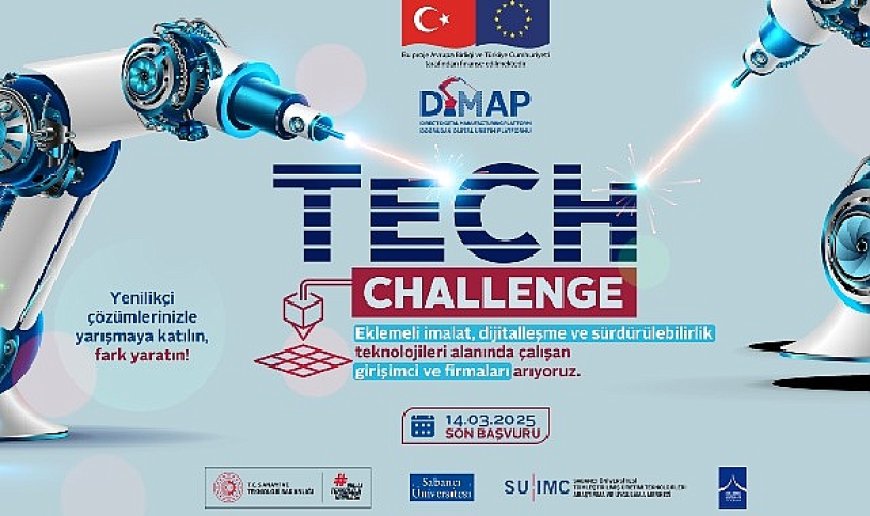 DiMAP – Tech Challenge yenilikçi girişimciler, startup’lar ve KOBİ’ler için büyük fırsatlar sunuyor!   