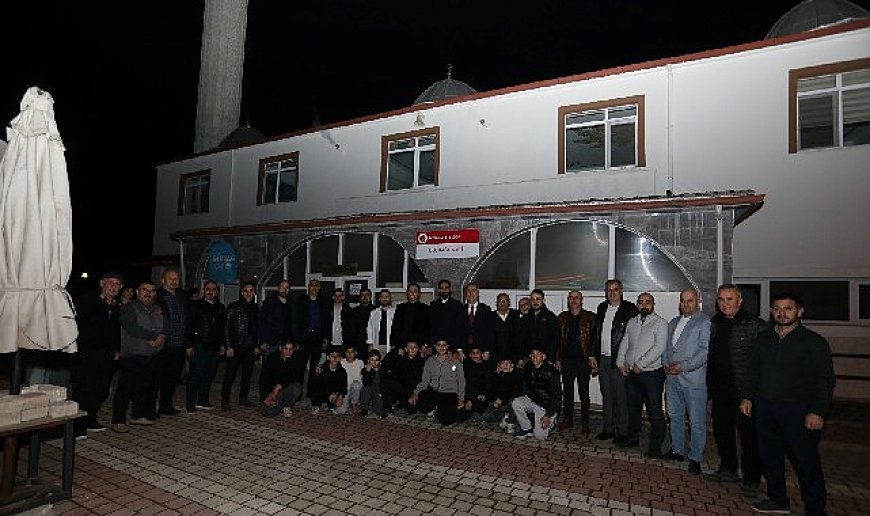 Hafız Ahmet Yüksel ile Tayyip Hoş İnegöllülerle buluştu