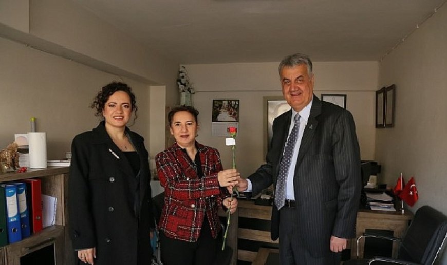 Başkan Ertaş, 8 mart dünya emekçi kadınlar günü’nü kutladı