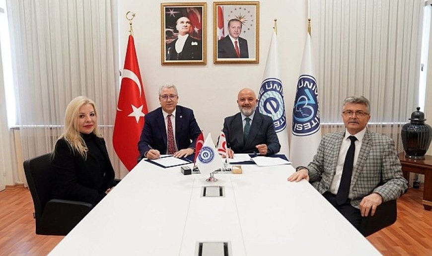 Ege Üniversitesi ve Yakın Doğu Üniversitesi arasında akademik iş birliği protokolü imzalandı
