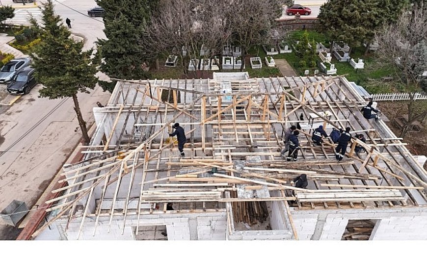 Kartepe’de Cenaze Hizmetleri Binası Yenileniyor
