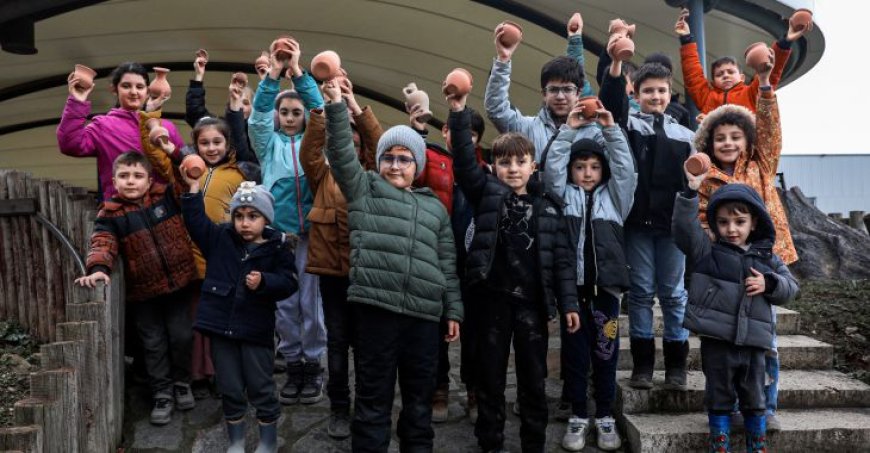 Arkeolojiyi eğlenerek öğrendiler