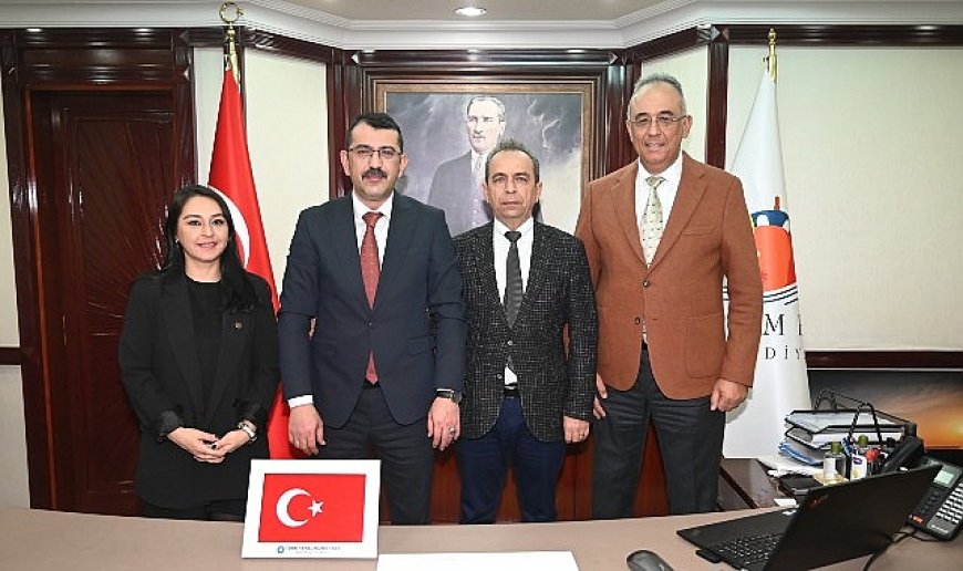 Tabakoğlu’ndan Başkan Topaloğlu’na ziyaret