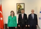 "Tekirdağ Büyükşehir Belediye Başkanı Candan Yüceer ve TESKİ Genel Müdürü Dr. Onur Özgül’e Ziyaret