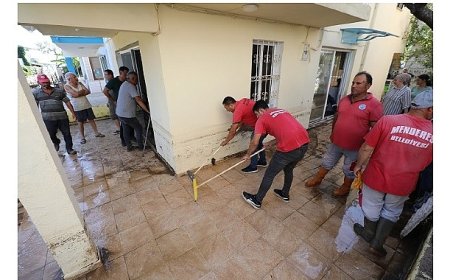 Menderes Belediyesi’nden Vatandaşa Temizlik Desteği