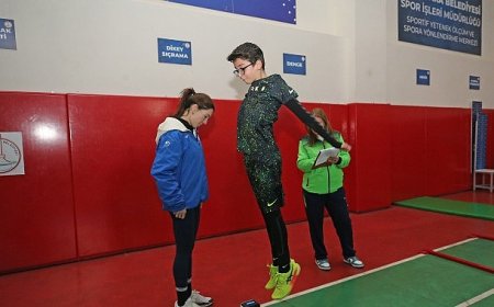 Başkan Ünsal’dan Sportif Yetenek Ölçüm Merkezi’ne ziyaret