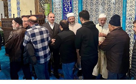 Başkan Altay Konyalıların Berat Kandili Bereketine Eşlik Etti