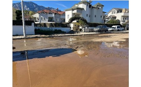 Şiddetli yağış sonrası 50 traktör balçık ve kum temizlendi