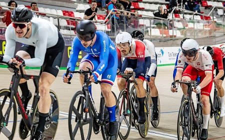 2026 UEC Avrupa Pist Bisikleti Şampiyonası’nın Üçüncü Gününün İlk Seansı Tamamlandı