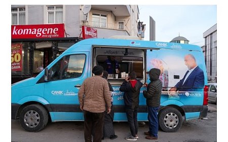 Canik Belediyesi'nden Gönülleri Isıtan İkram