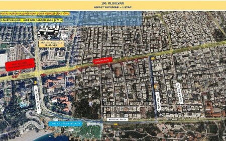 100. Yıl Caddesi Pazar günü kısmi olarak trafiğe kapanacak