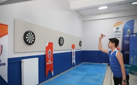 Öğrenciler Dart Turnuvasında Kıyasıya Mücadele Etti