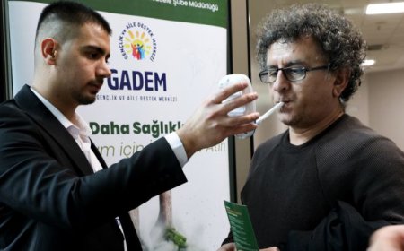 Belediye personeline karbonmonoksit ölçümü