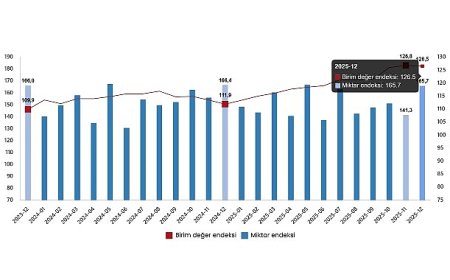 Dış Ticaret Endeksleri, Aralık 2025