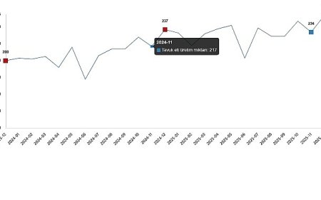 Kümes Hayvancılığı Üretimi, Aralık 2025