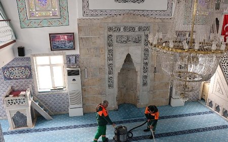 Çankaya’da Ramazan Öncesi İbadethane Temizliği