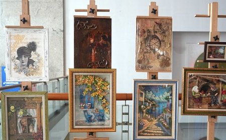 Keçiören’de Konukevi Sakinleri El Emeği Ürünlerini Sergiledi