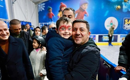 Nevşehir Buz Pateni Pisti Törenle Hizmete Açıldı