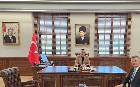 Başkan Sezer’den Kaymakam Gültekin’e Hayırlı Olsun Ziyareti