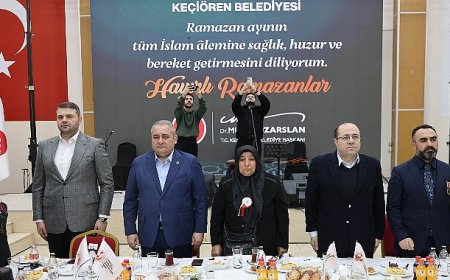 Başkan Özarslan, Ramazan’ın İlk İftarını Şehit Aileleri ve Gazilerle Yaptı