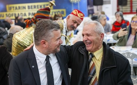Başkan Görkem Duman Bucalılarla aynı sofrada buluştu