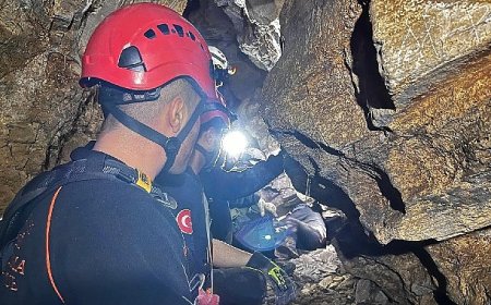 Selçuk’ta mağarada 9 saatlik kurtarma seferberliği