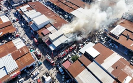 Buca’daki işyeri yangını kontrol altına alındı