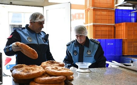 Malkara Belediyesi Zabıta Müdürlüğü Ekipleri Fırınlara Denetim Gerçekleştirdi