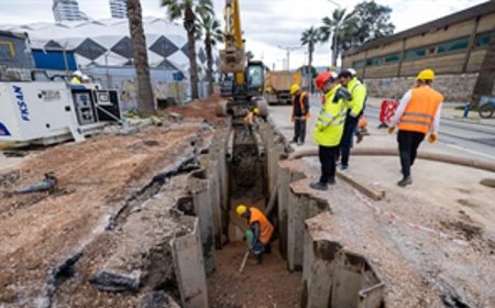 Alsancak’ta dev altyapı çalışması