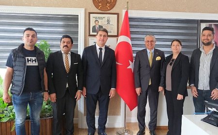 Oda Başkanı Çelik’ten Başkan Topaloğlu’na ziyaret