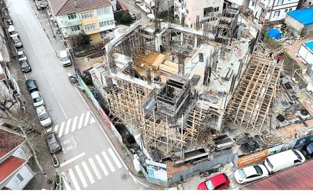 Yeni Kuruçeşme Merkez Camii şekillenmeye başladı