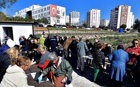 Bornova’da toprak kadınlarla canlanıyor