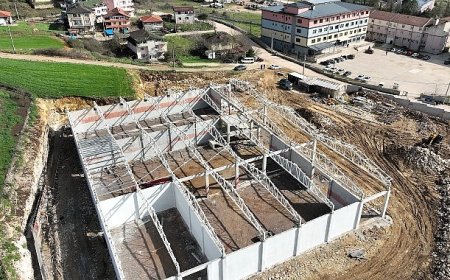 Kandıra Fındık Deposu’nda yapısal imalatlar tamam