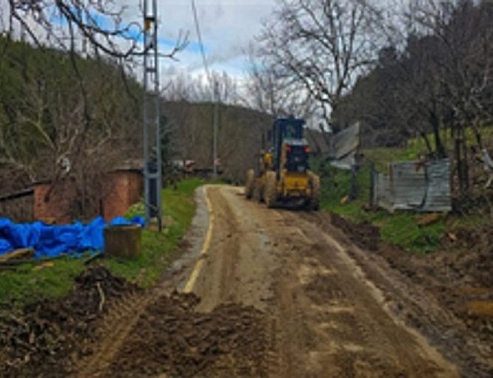 Kuvvetli yağışların ardından kırsalda yoğun müdahale