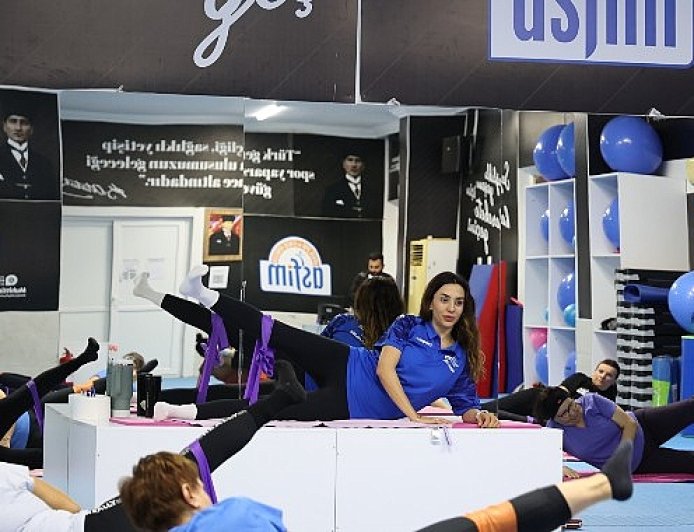 Antalyalılardan ücretsiz spor kurslarına yoğun ilgi