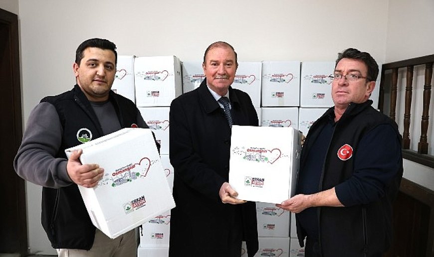 Ramazan Öncesi Osmangazi’de Erzak Yardımları Başladı