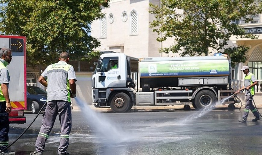 Bakırköy Belediyesi’nden Temizlik Seferberliği