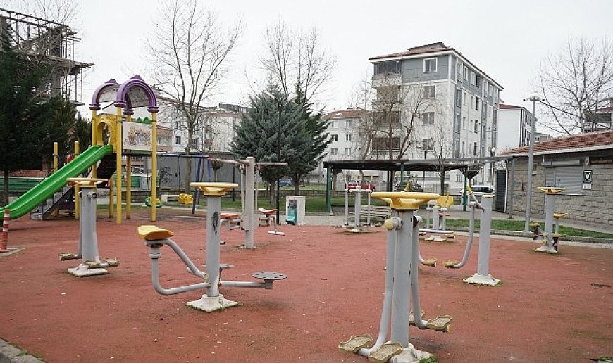 Lüleburgaz’da parklar yenileniyor
