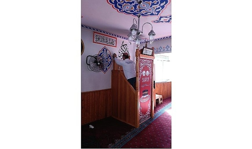 Maltepe Belediyesi’nden ramazan öncesi camilerde yoğun mesai