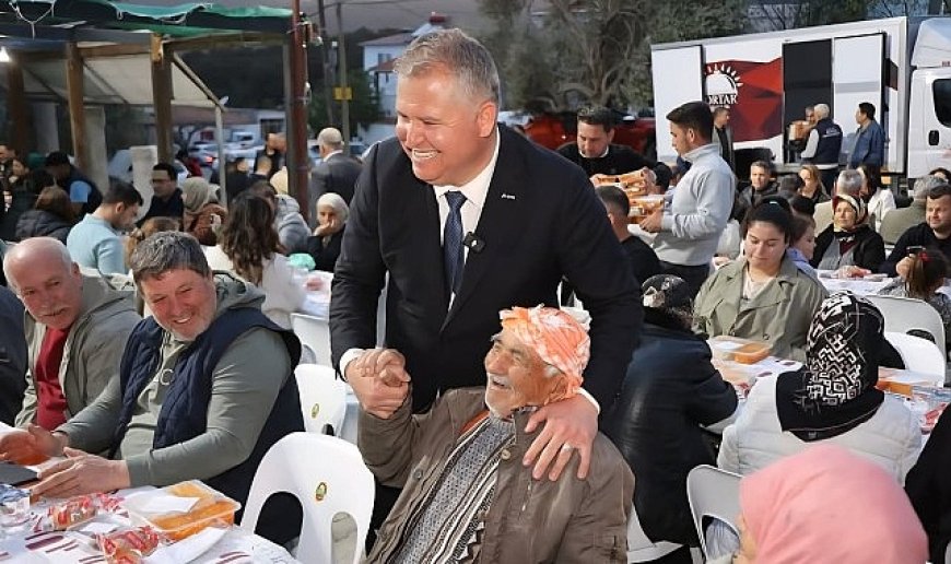 Urla’da Ramazan Sofraları Birlik ve Kardeşlik İçin Kuruluyor