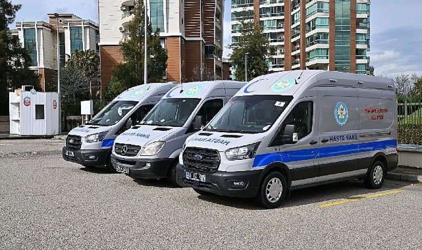 Büyükşehir’in Hasta Nakil Hizmet Filosu Büyüyor