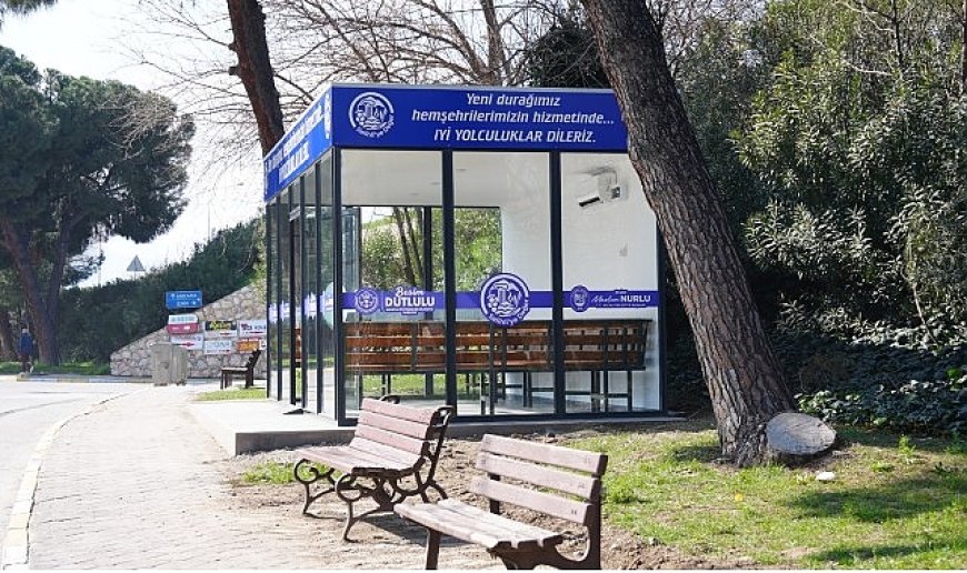 Salihli’de Kapalı Durak Hizmete Açıldı