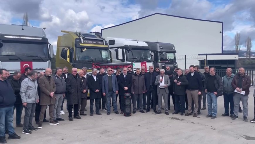 66 NOLU TIR KOOPERATİFİ BAMESA EYLEMİNDE,EKMEĞİNİN PEŞİNDE.