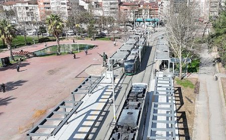 1 tramvay aracı aynı anda 600 yolcu taşıyacak
