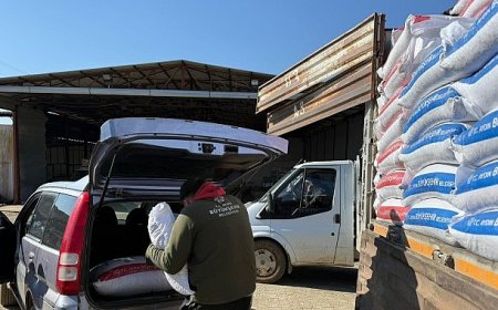 Başkan Çerçioğlu’ndan Karacasu’da Küçük Üreticilere Yem Desteği