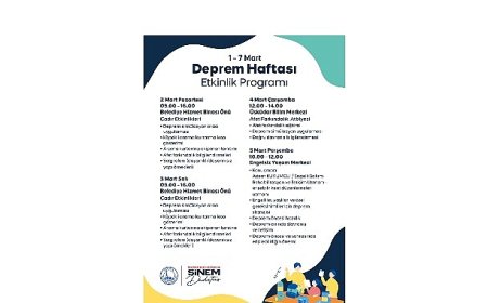 Üsküdar’da Deprem Haftası’nda Kapsamlı Farkındalık Programı