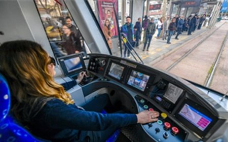 Raylarda kadın gücü