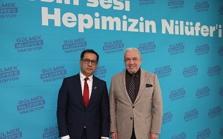 Nilüfer’e Letonya Büyükelçisi’nden ziyaret