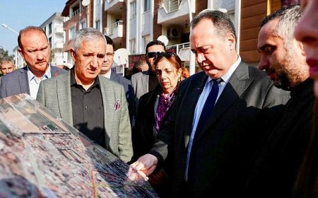 Başkan Dutlulu 22 Milyon TL’lik Altyapı Çalışmalarını İnceledi