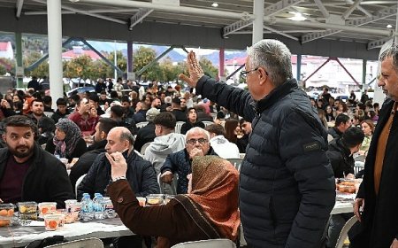 İftar sofrası Çamyuva’da